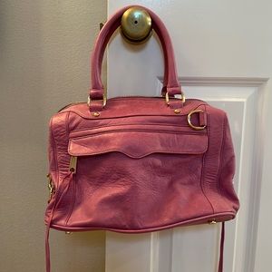 Brand new (Never Used) Rebecca Minkoff Pink Iris MAB Bombe Mini Satchel